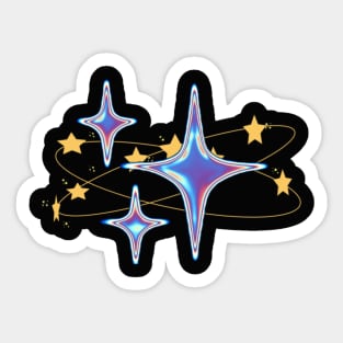 Stars stickers Sticker